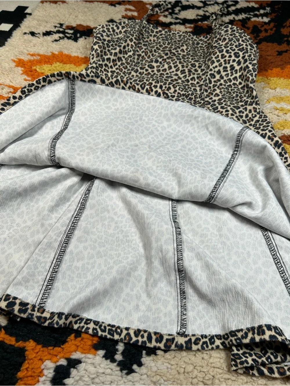ZUNIE, leopard print dress!!
